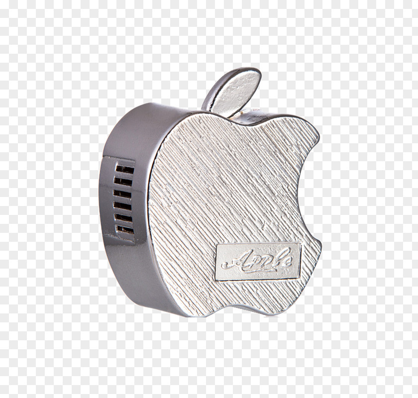 Silver Apple Ornaments Car Perfume Download PNG