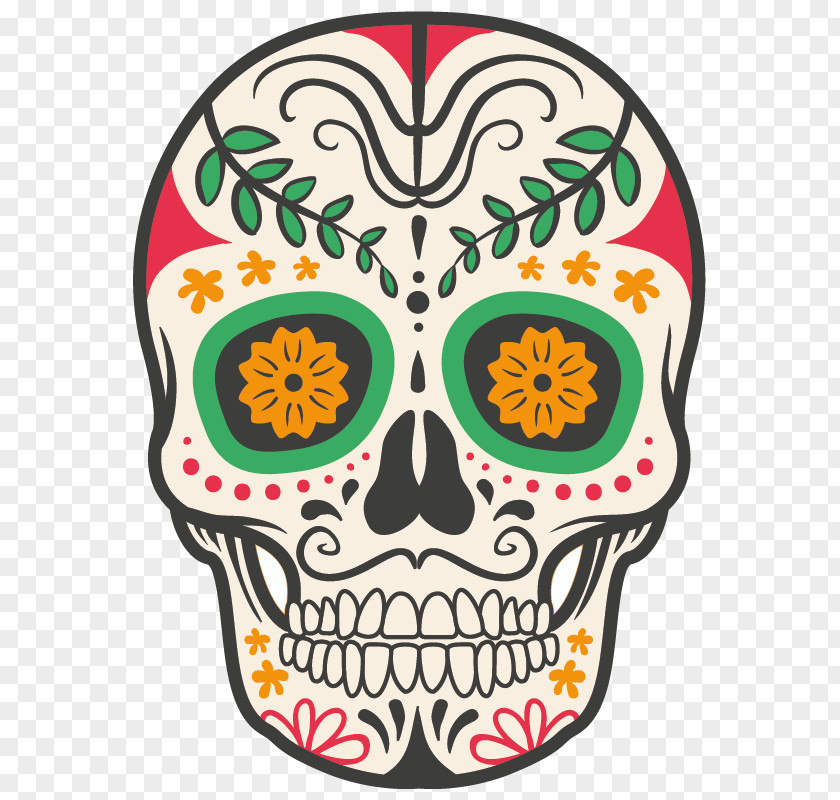 Skull Calavera Mexico Day Of The Dead Mexican Cuisine PNG