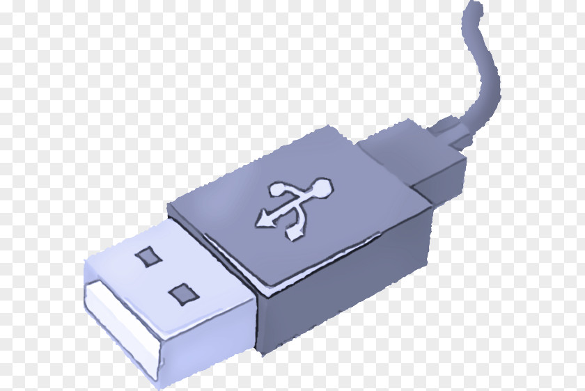 Technology Usb Flash Drive Cable PNG