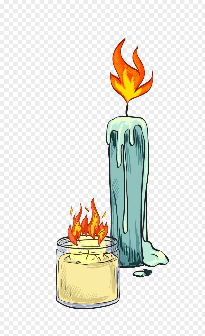 Vector Candle Material Vecteur Computer File PNG