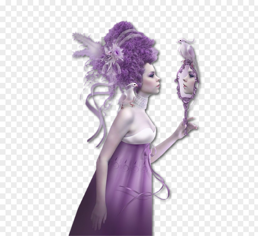 Woman Female Fairy Image Painting PNG