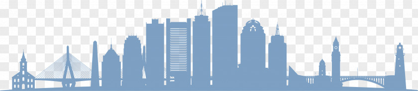 Boston Skyline Vector Graphics Stock Illustration Image PNG