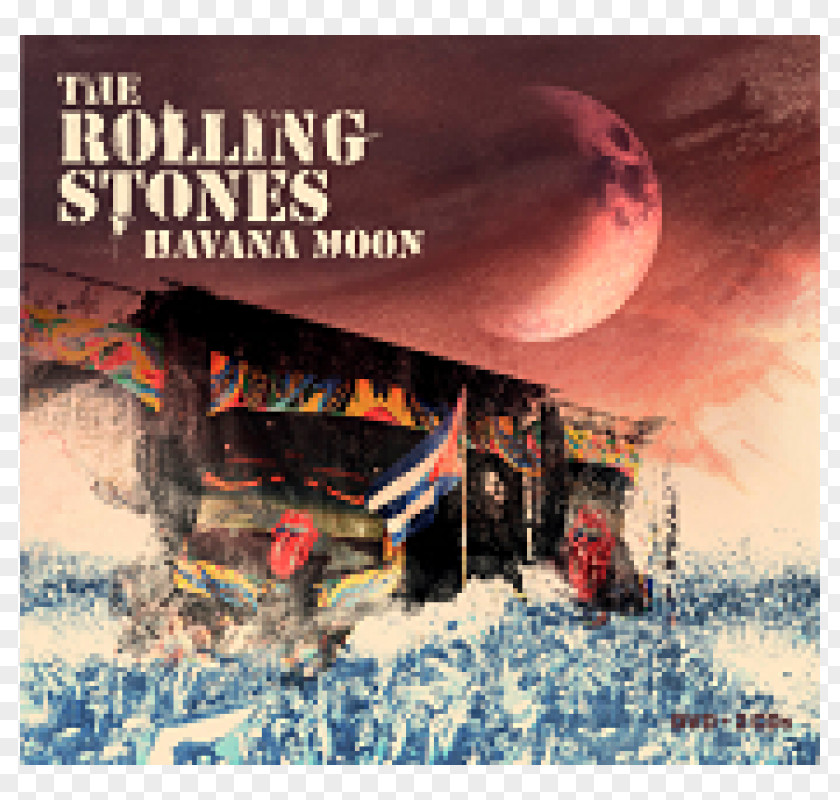 Dvd Blu-ray Disc The Rolling Stones Havana Moon DVD Album PNG