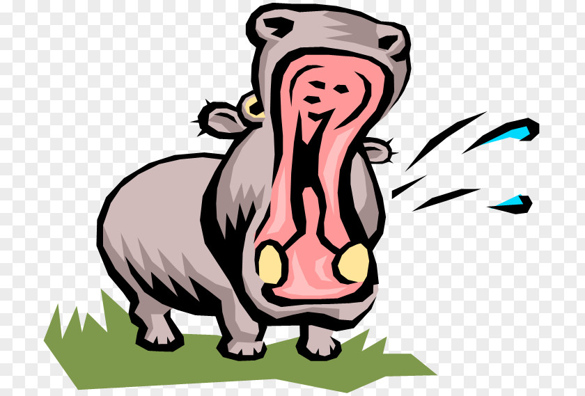 Elephants Hippopotamus Clip Art Illustration Wild Boar PNG