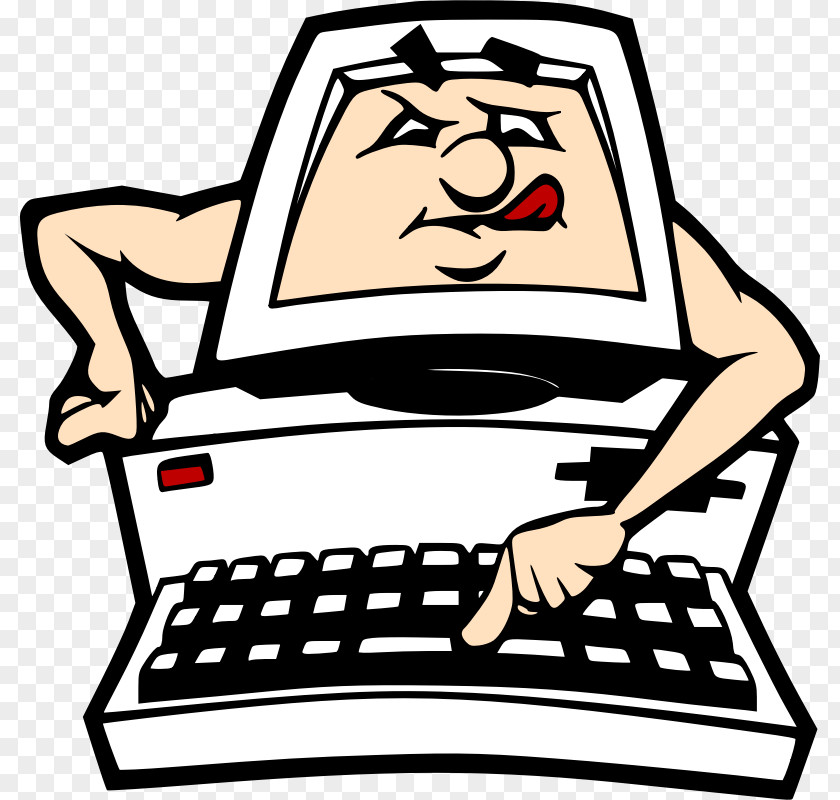Pictures Of People On The Computer Keyboard Animation Clip Art PNG