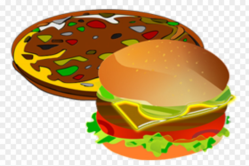 Pizza Cheeseburger Hamburger Fast Food Veggie Burger PNG