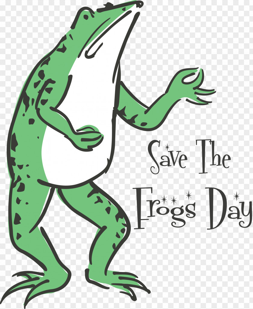 Save The Frogs Day World Frog PNG