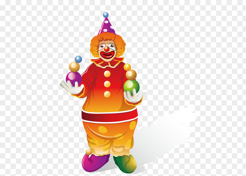 Amusement Park Clown Pierrot Adobe Illustrator Circus Illustration PNG