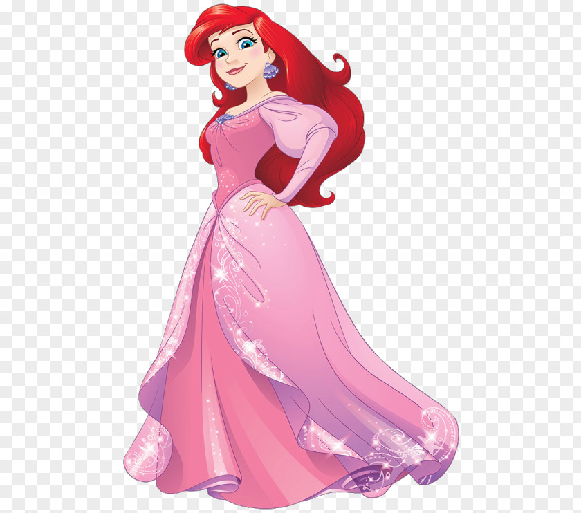 Ariel Mermaid The Little Belle Princess Aurora Tiana PNG