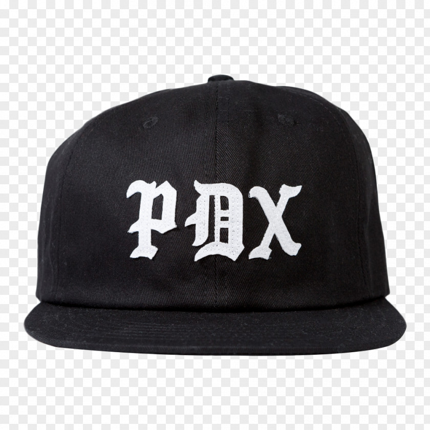 Baseball Cap Snapback Fatline.com.ua Black PNG