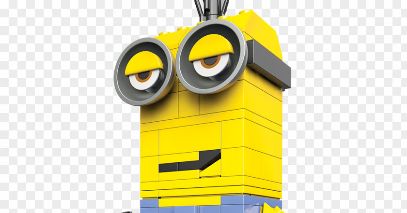 Minion Kevin The Evil Despicable Me Mega Brands Construction Set PNG