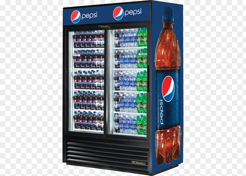 Pepsi Refrigerator Fizzy Drinks Cooler PNG
