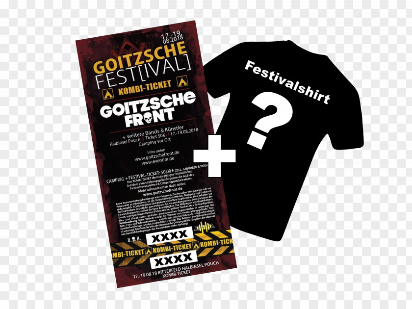 T-shirt Großer Goitzschesee Bitterfeld Goitzsche Fest[ival] 2018 Front PNG