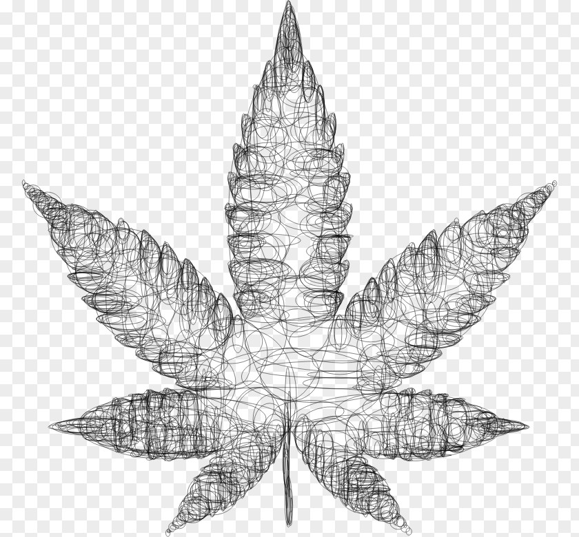 Cannabis Leaf Website Wireframe Drug Clip Art PNG