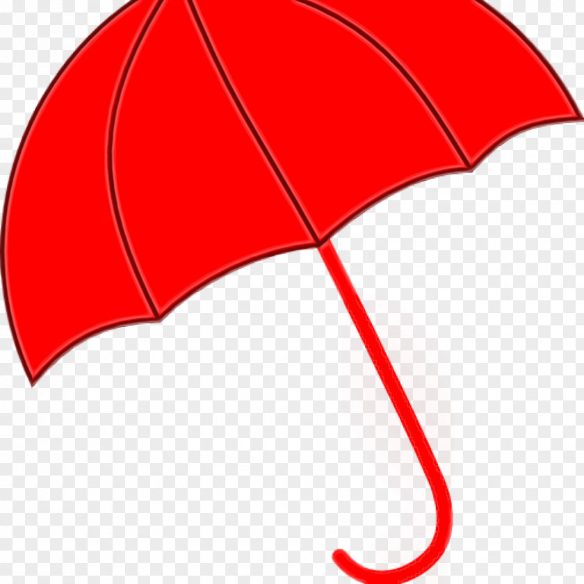 Carmine Fashion Accessory Red Umbrella Clip Art Line PNG