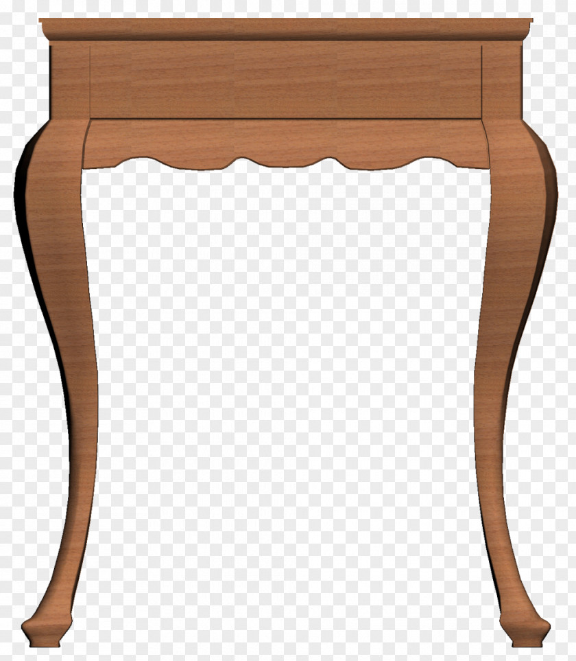 Tea Table Rectangle Wood Stain PNG