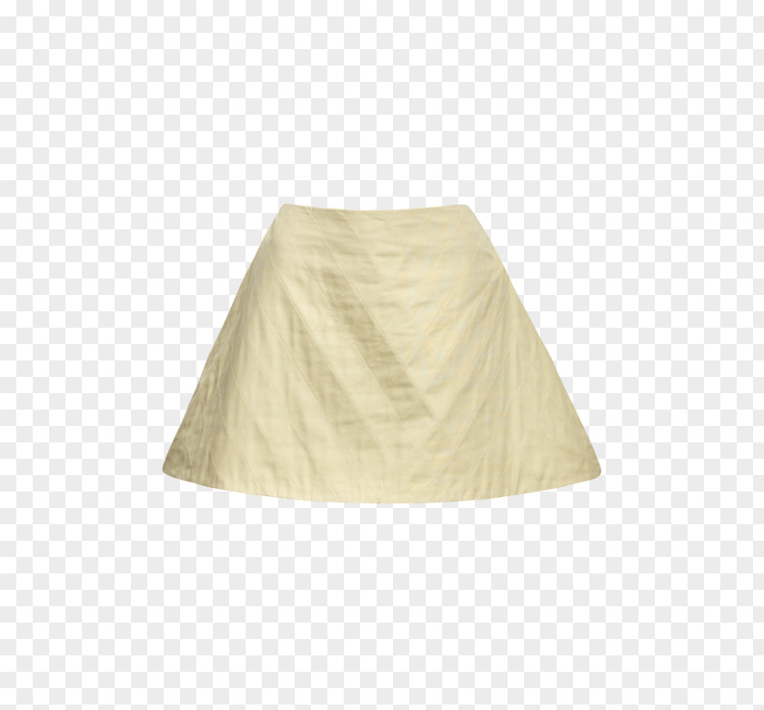 Thistle Watercolor Beige Skirt PNG