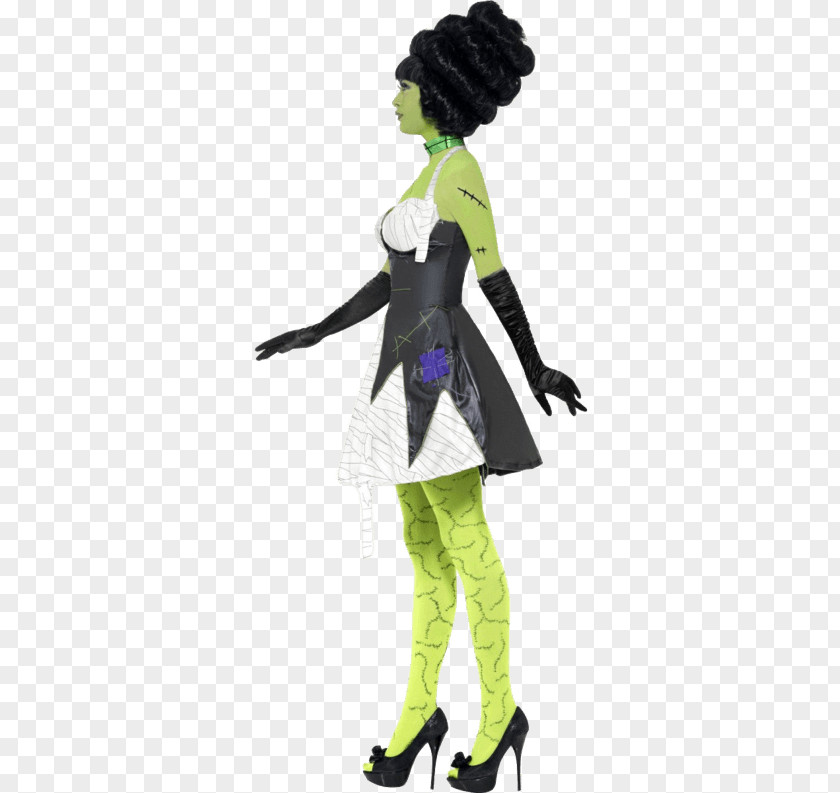 Bride Of Frankenstein Costume Monster Frankie Stein Disguise PNG