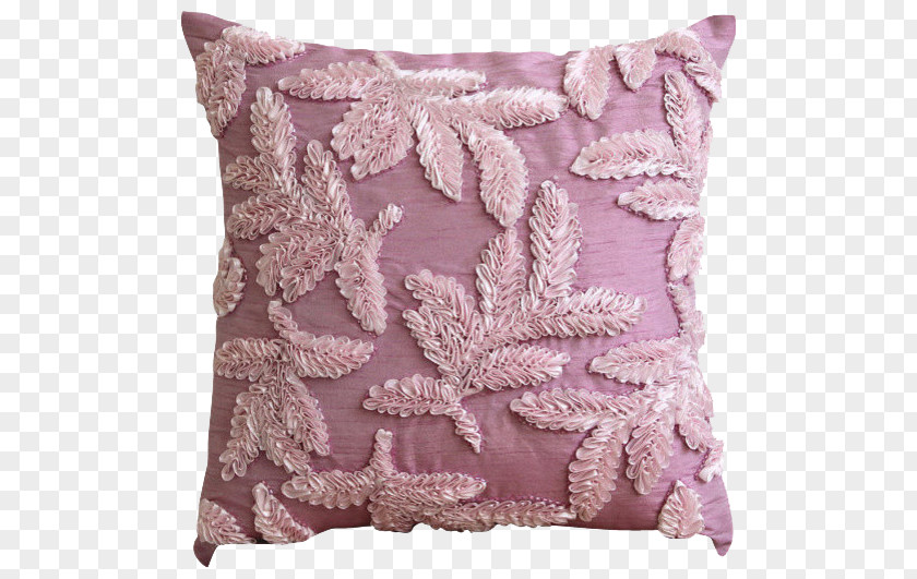 Chinese Feather Pillow Throw Cushion Couch Furniture PNG