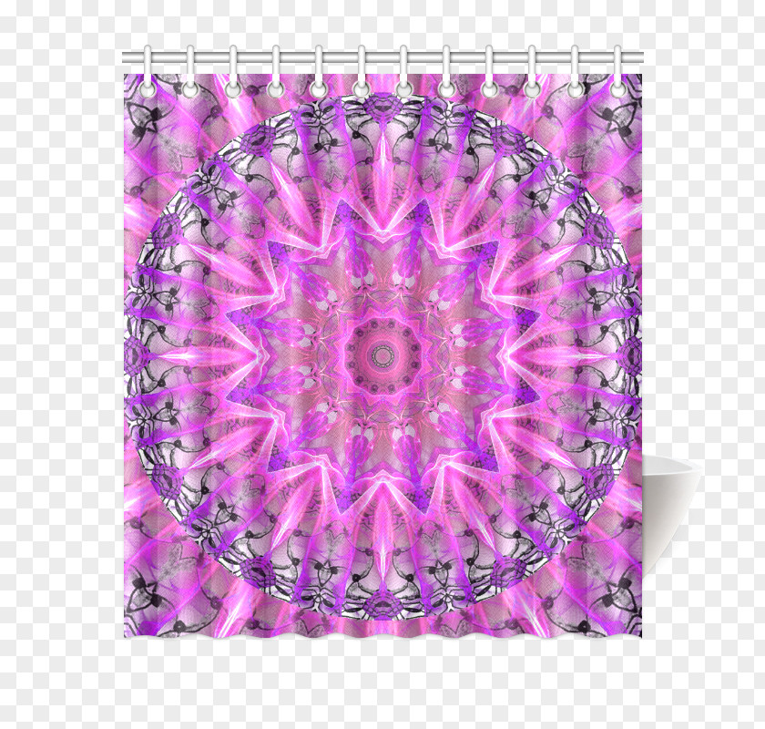 Circle Symmetry Kaleidoscope Dye Pattern PNG