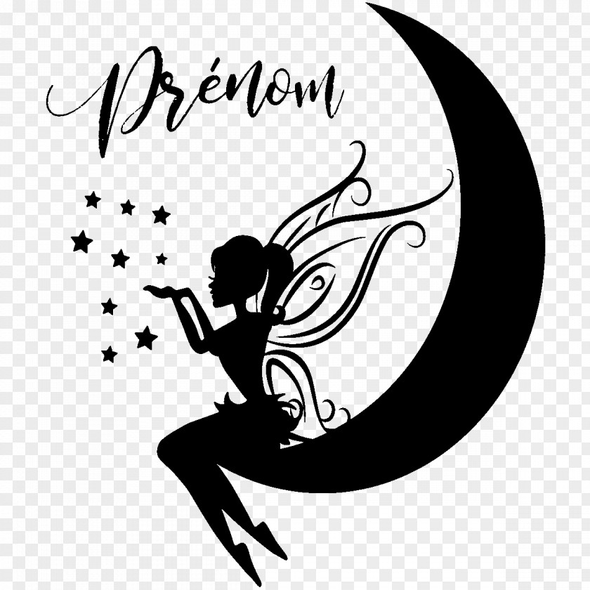 Fairy Sticker Drawing Moon PNG