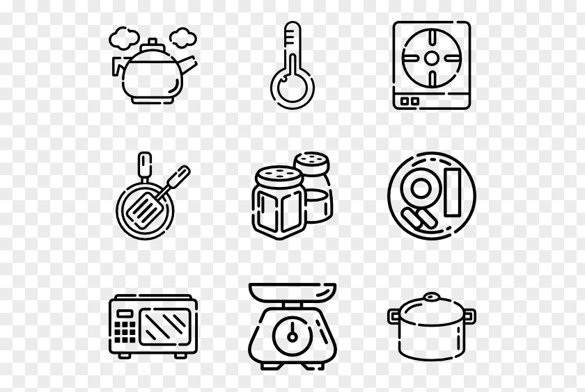 Kitchen Pack Icon Design Clip Art PNG