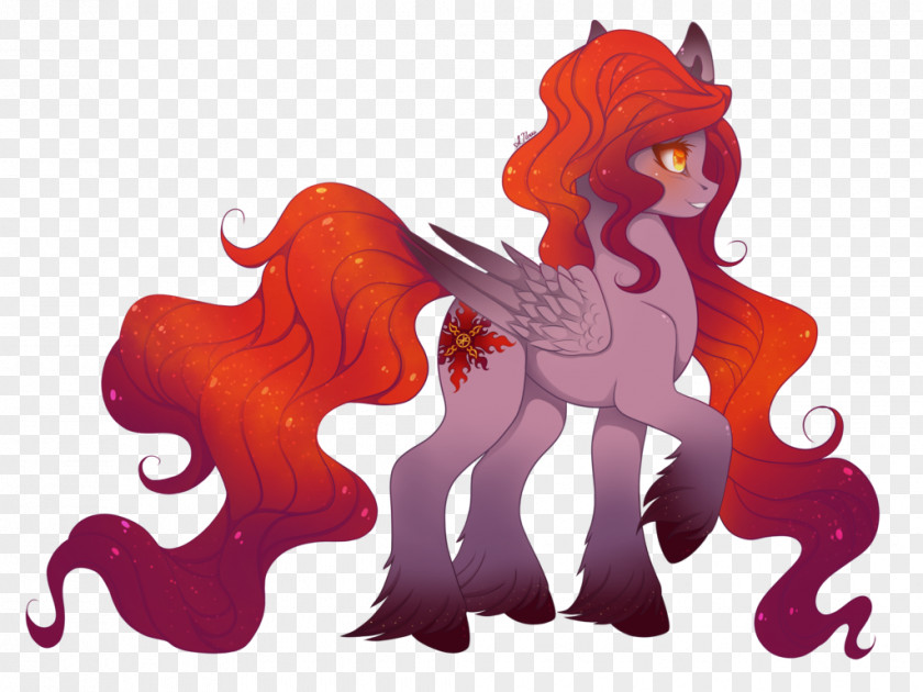 My Pretty Pony Horse DeviantArt Illustration Sunset PNG