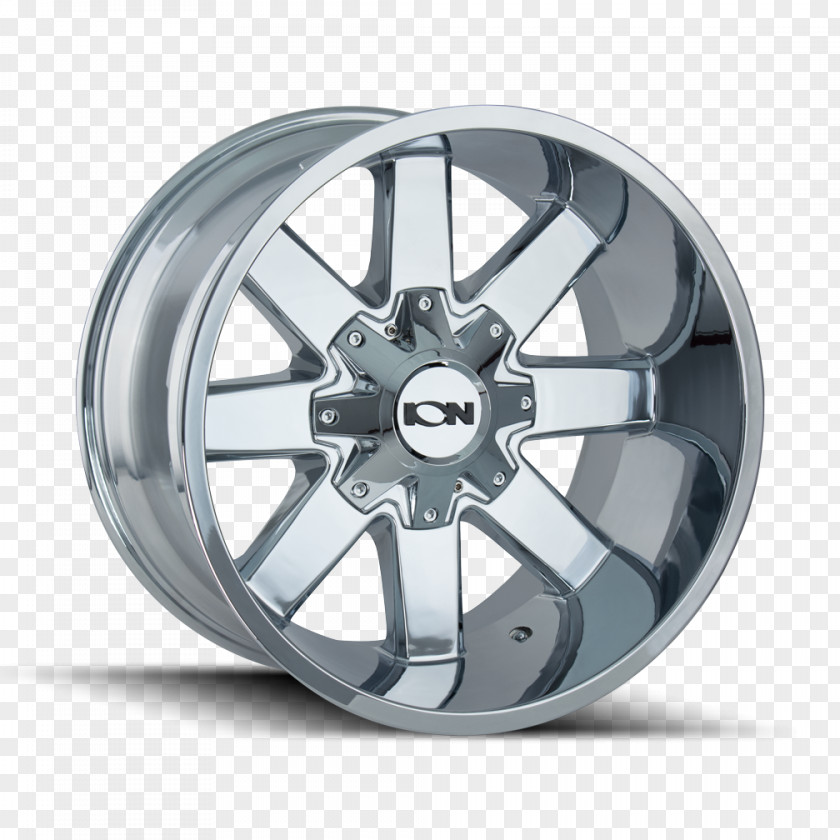 Spoke Alloy Wheel Rim Chrome Plating PNG