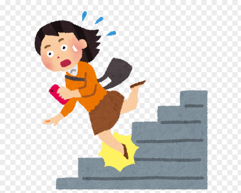 Staircases Safety Smartphone Zombie Accident Falling PNG