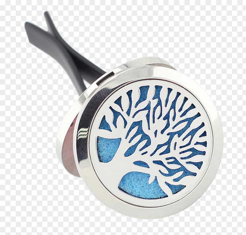 Tree Of Life Locket Perfume Essential Oil Aromatherapy Necklace PNG
