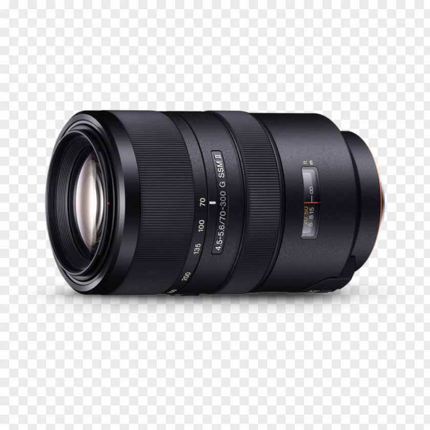 Camera Lens Sony 70mm-300mm F/4.5-5.6 SAL70300G2 Canon EF 70–300mm Zoom PNG