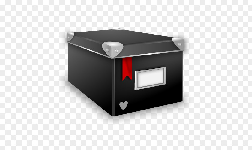 Crystal Box Directory Desktop Metaphor PNG