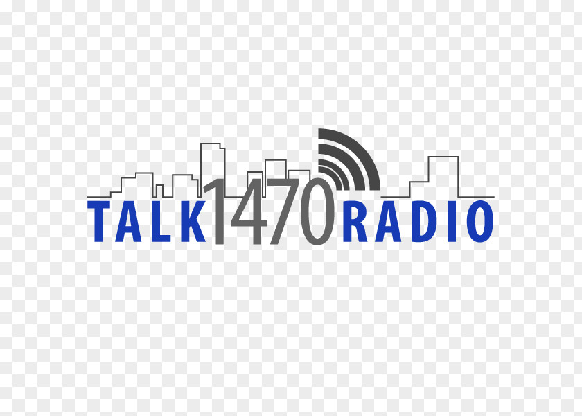 Design Logo Talk Radio 1470 Brand WLQR PNG