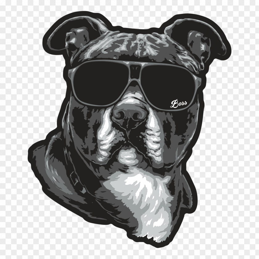 Staffordshire Bull Terrier Boston American Dog Breed Goggles PNG