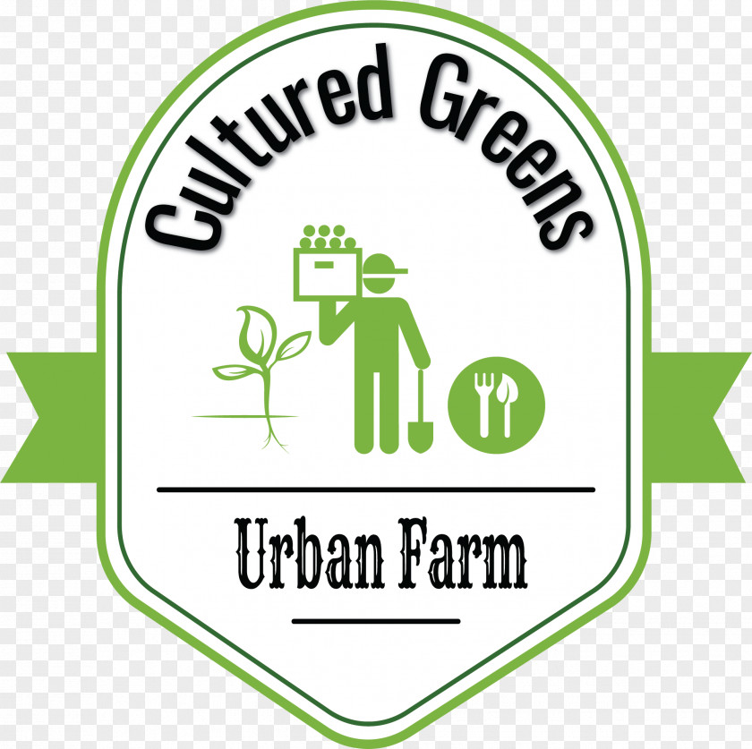 Urban Farm Microgreen Logo Leaf Vegetable Brand Shoot PNG