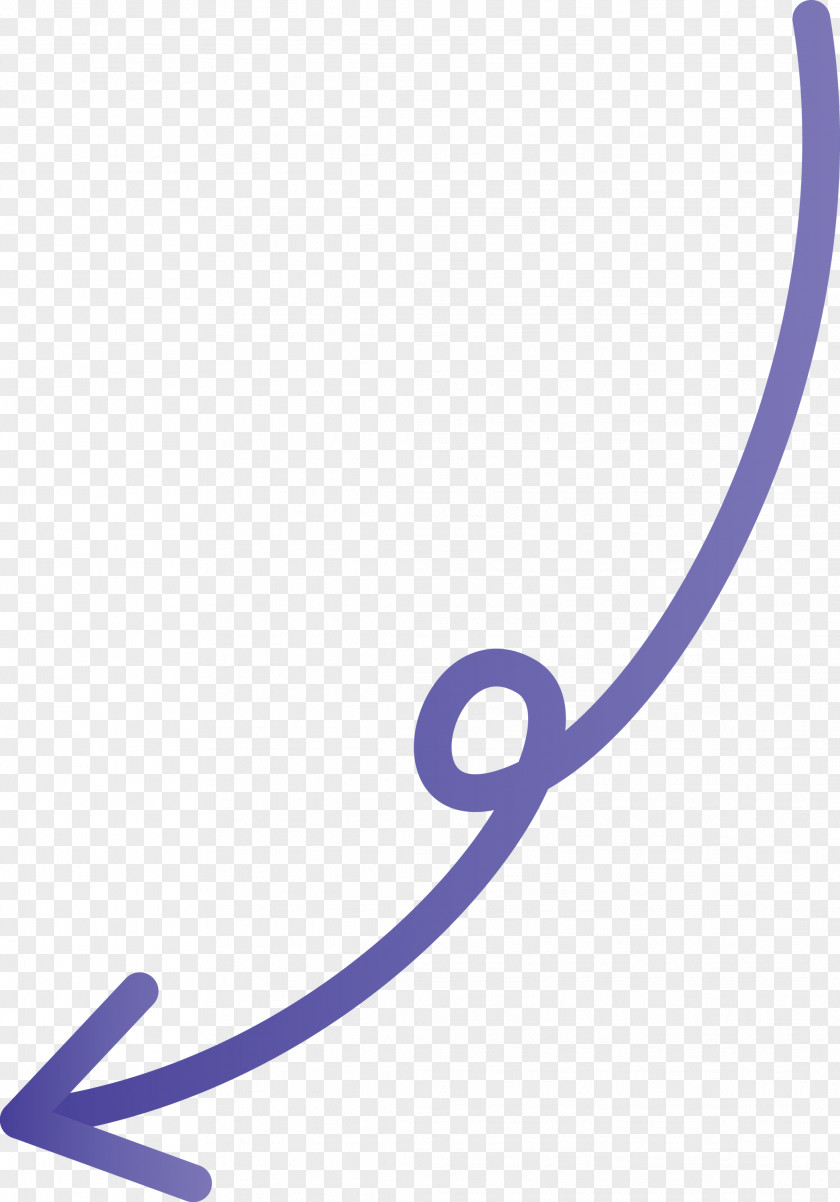 Curved Arrow PNG