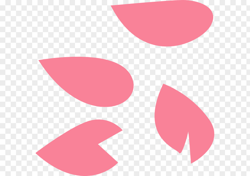 Download Vector Free Sakura Petals Cherry Blossom Petal Flower Clip Art PNG
