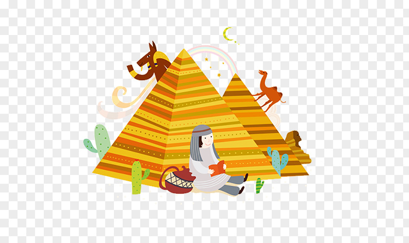 Pyramid Modeling Graphics Egyptian Pyramids Ancient Egypt Illustration PNG