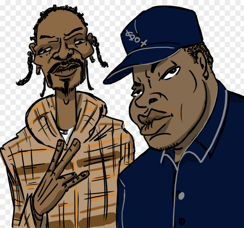 Snoop Dogg DJ Yella Drawing World Class Wreckin' Cru Young Godz PNG