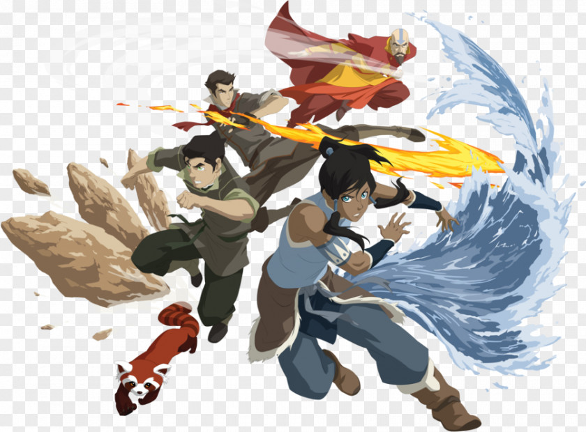 Aang Korra Zuko Nickelodeon Television Show PNG