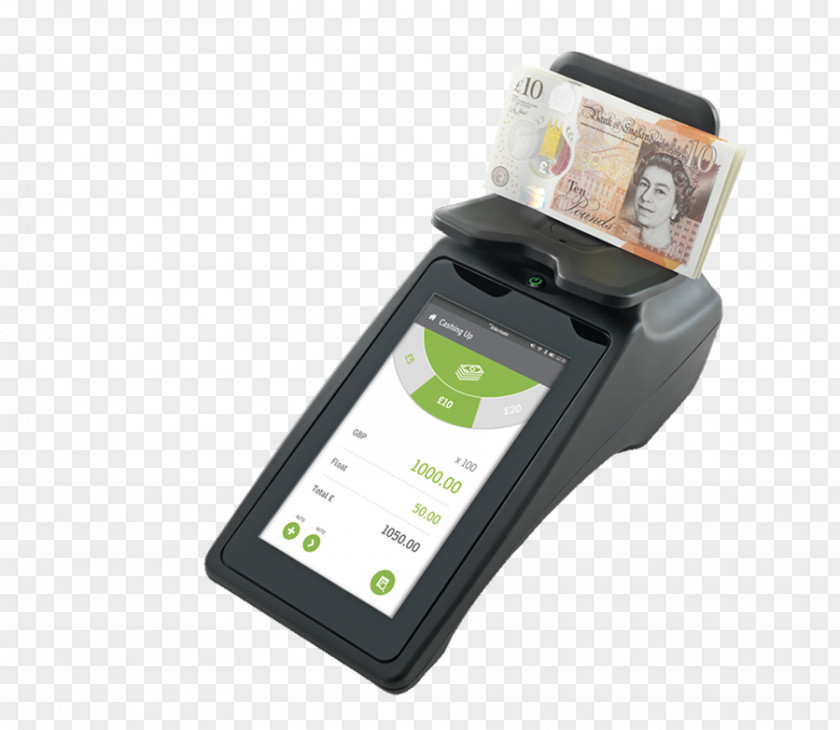 Business Mobile Phones Currency-counting Machine Tellermate Money Cash PNG