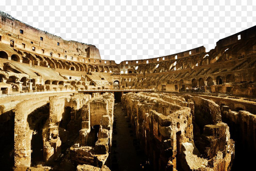 Colosseum Interior Image Building Trevi Fountain Palatine Hill Roman Forum Circus Maximus PNG