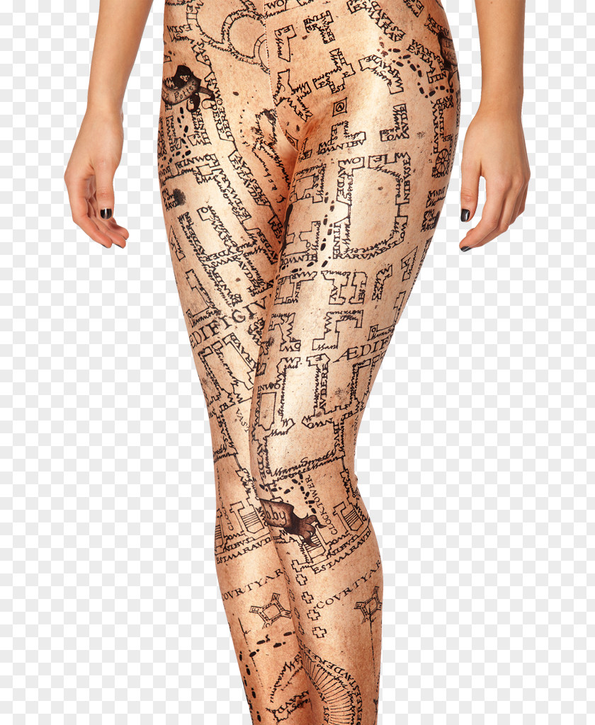 Harry Potter And The Deathly Hallows Leggings Hogwarts PNG