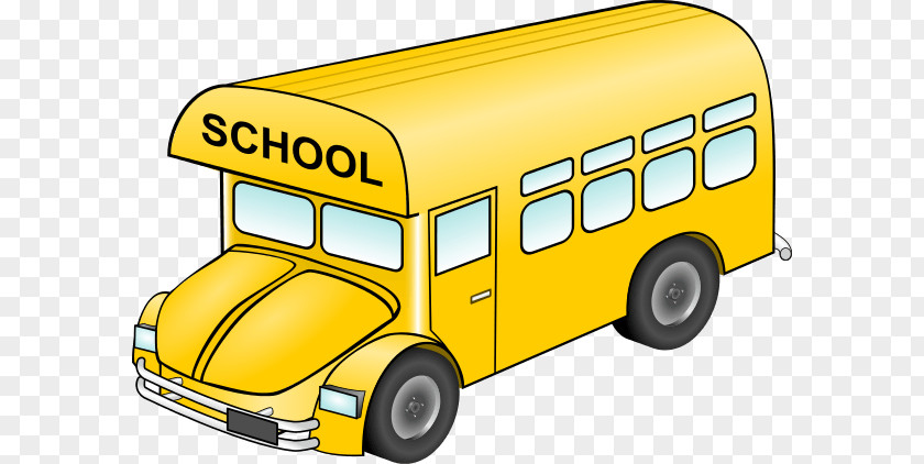 Model Car School Bus PNG