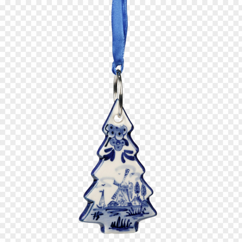 Street Tree Christmas Ornament Cobalt Blue Body Jewellery PNG