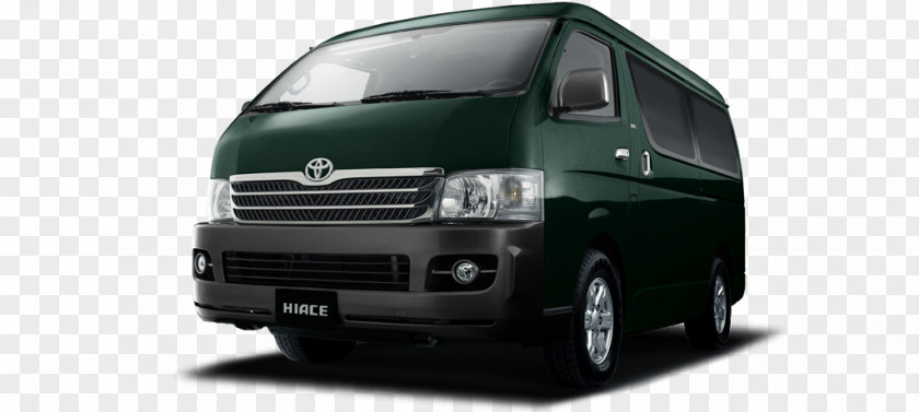 Toyota HiAce Compact Van Transport Minivan Car Rental PNG