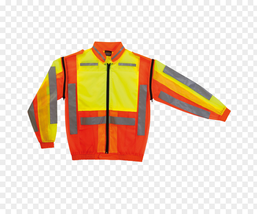 Jacket Sleeve T-shirt High-visibility Clothing PNG