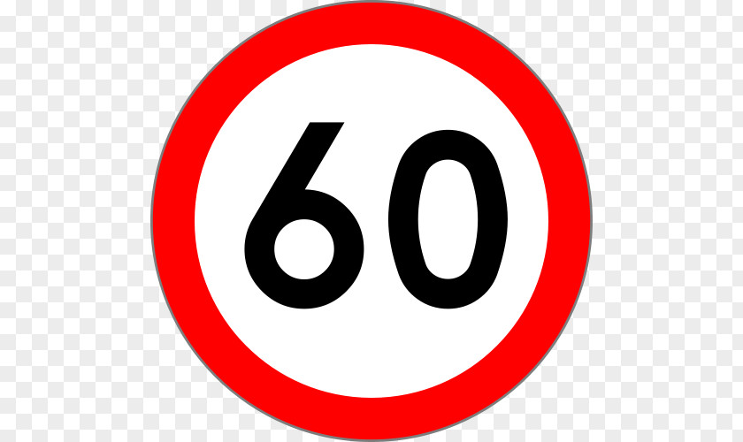 Limit Speed Sign Traffic Kilometer Per Hour PNG