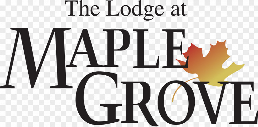 Maple Grove Lodge At Apartments Logo Font Brand Product PNG