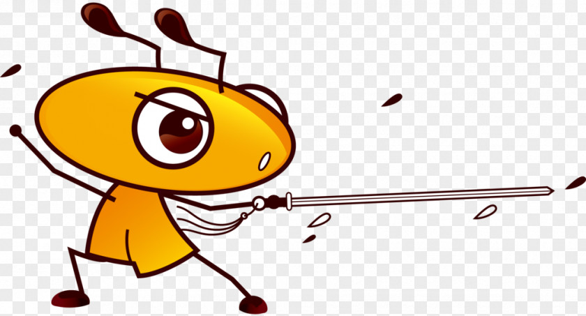 Animation Ant Honey Bee PNG